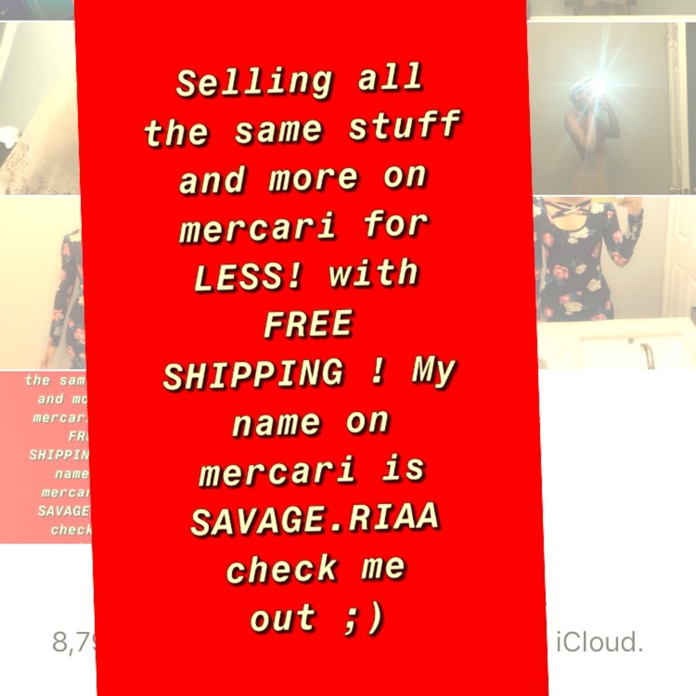 I’m selling the same item play more for less money